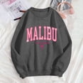 thumbnail image 2 of HNMKIU Chemise à Manches Longues Femme MSLIBU Imprimé Adulte Unisexe Col Rond Sweat à Capuche, 2 of 3
