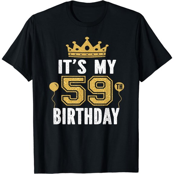 It's My 59th Birthday Gift For 59 Years Old Man And Woman T-Shirt
