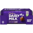 thumbnail image 2 of Cadbury Dairy Milk Chocolate Sharing Bars 21 x 110g – Pure Creamy Milk Chocolate Snack, Individually Wrapped, Vegetarian Friendly, 2 of 5