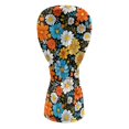 thumbnail image 2 of Pzuqiu Waterproof Golf Club Headcovers Golf Accessories for Men Women Premium Leather Headcovers Easy to Wear for Club Protective, Colorful Daisies, 2 of 8
