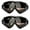 Tawny, variant on 2Pcs Winter Outdoor Ski Snowboard Motorcycle Windproof Glasses Goggles Eyewear