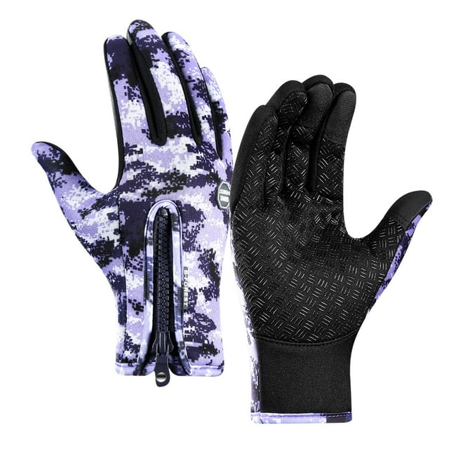 Winter Thermal Gloves with Touch Screen Compatibility for Smartphones, Water-Resistant and Warm Design for Running, Cycling, and Cold Weather Activities