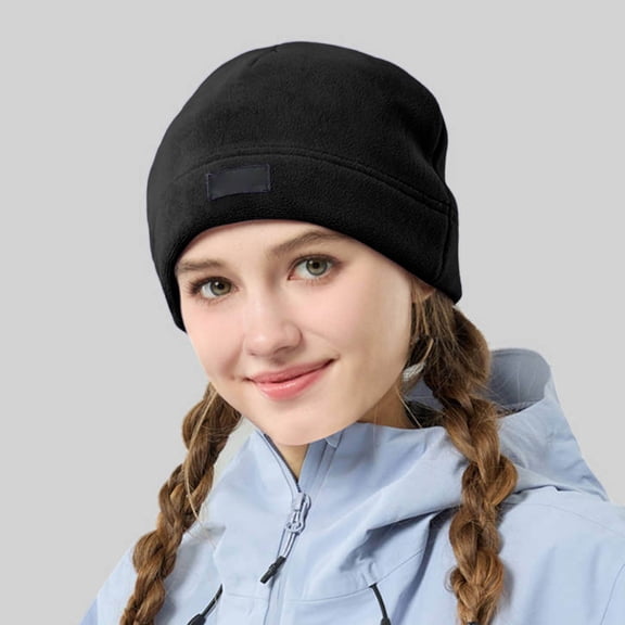 Beanie Skull Cap for Men Women Winter Slouchy Beanie Hat, Warm for Outdoor Skiing, Running & Work