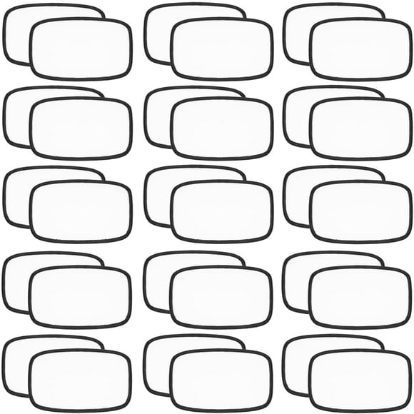 Parches de sublimación Gadjica Iron On para manualidades, 30 unidades