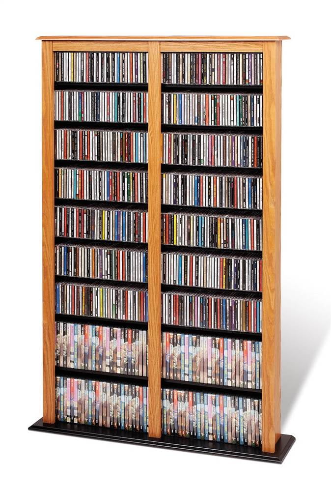 Prepac Double Width Multimedia Tower