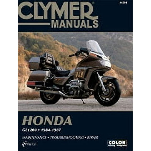 Clymer Repair/Service Manual '84-87 GL1200 Goldwing (M504)