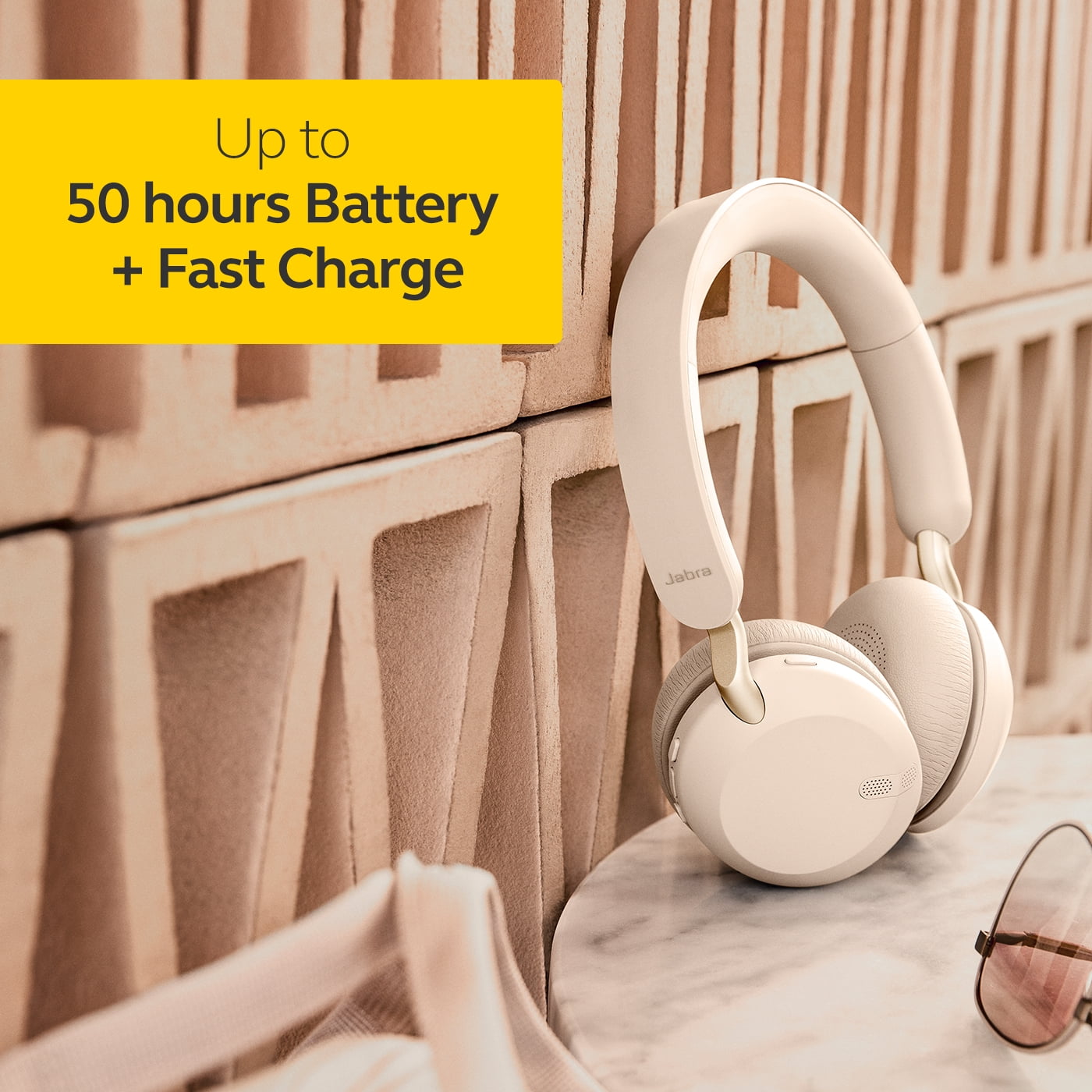 Jabra Elite 45h - Gold Beige Wireless 