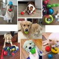 thumbnail image 4 of CAITEC Dog Toys Squeaking Bouncing Ball Durable Floatable Springy Pet Toys Squeaky Ball Bite Resistant for Small to Large Dogs ShopWise Round, 4 of 24
