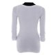 thumbnail image 1 of Playera Para Mujer K-SWISS Cuello V Manga Larga Blanco Talla M, 1 of 4