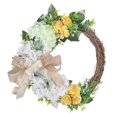 thumbnail image 1 of Guirnalda de ratán de 40cm para colgar en la puerta del hogar, decoración rústica, decoración de Pascua, Compatible con fiestas y festivales Ce, 1 of 5