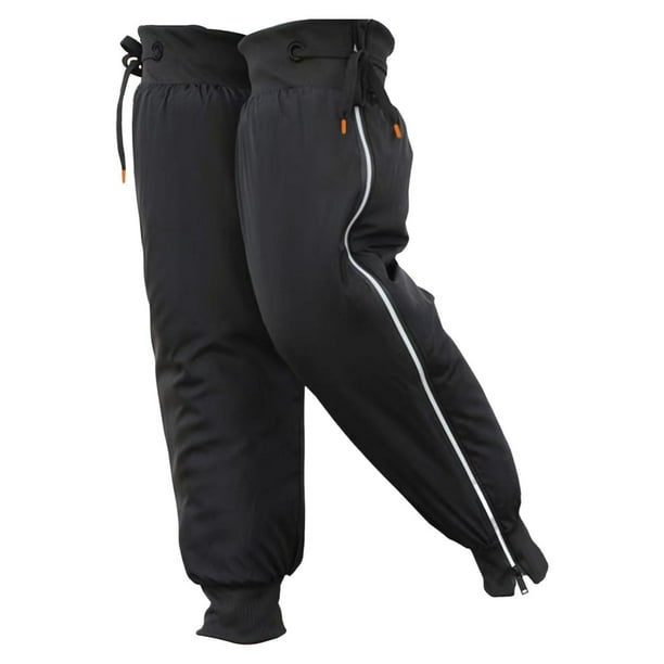 Rodilleras cálidas para motocicleta de invierno, calentadores de pierna rodillera, cremallera, mangas térmicas para bicicleta, , montar en 70cm