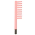 thumbnail image 1 of Peine de cristal de electroterapia de alta frecuencia con luz roja para eliminación de caspa, 1 of 10