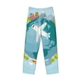 thumbnail image 4 of Xecao Dreaming Travel Men's Straight Lounge Pajama Pants: The Ultimate in Comfortable Sleepwear, 4 of 9