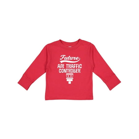 

Inktastic Future Air Traffic Controller Gift Toddler Boy or Toddler Girl Long Sleeve T-Shirt