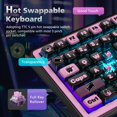 thumbnail image 4 of Teclado mecánico inalámbrico FOPATO H98 RGB de 96 teclas, 4 of 8