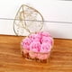 thumbnail image 1 of Jabones Cesta de hierro Jabón rosa Caja de regalo de flores Tanabata Regalo de San Valentín Flor eterna Boda Regalo creativo los pétalos, 1 of 4