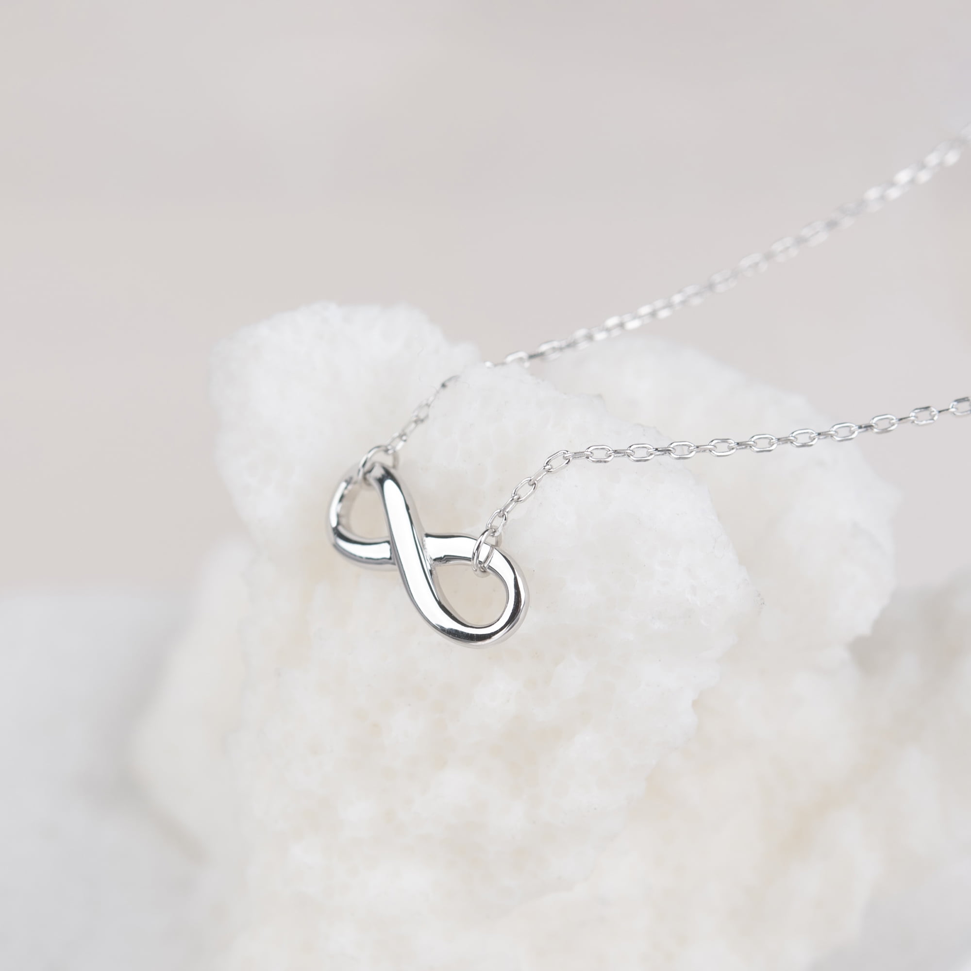 Girlfriend Gifts, Girlfriend Birthday Gift Ideas, 925 Sterling Silver  Infinity With Heart Necklace, Anniversary Valentines Day Present 94 