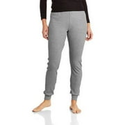 Fruit of the Loom Women's Waffle Thermal Bottoms, Medium Grey Heather, X-Large