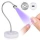 thumbnail image 1 of Lámpara UV para uñas SAVILAND Gooseneck, 12 W, 5 s, secado rápido, 3 temporizadores, 1 of 7