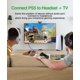 thumbnail image 5 of Extractor de Audio HDMI 8K 60Hz 4K 120Hz 7.1CH/5.1CH/2CH Convertidor Extractor Estéreo Óptico TOSLINK SPDIF + Adaptador Divisor de Audio de 3.5mm (8K), 5 of 9