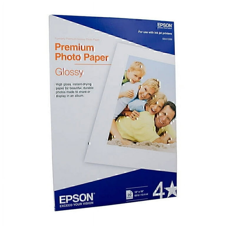 Premium Photo Paper, 10.4 mil, 13 x 19, High-Gloss White, 20/Pack Premium Photo Paper, 10.4 mil, 13 x 19, High-Gloss White, 20/Pack