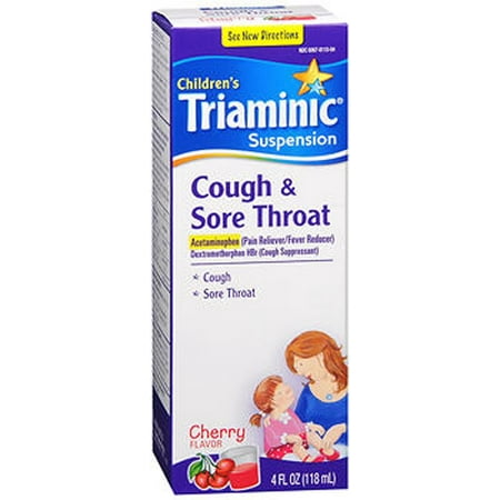 Triaminic Liquid Cherry, 4 Oz