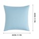 thumbnail image 3 of 2PCS Outdoor Water Proof Pillow Cover Modern Solid Color Cushion Pillow Backrest Pillow Cover, 3 of 5