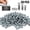 30, variant on Button Rivet Locking Nuts Set, Heavy Duty Carbon Steel Rivet Nuts, M4 M5 M6 3 Sizes for Fixing & Reinforcement