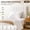 01-off White, variant on Upholstered Full Size Headboard with Easy Assembly, Wall Mounted Floating Headboard, Grey Channel Stitch Design and 3D Soundproof Panels