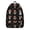 Mushroom and Sun, variant on Skull and Rose Gothic Pattern Backpack for School, Cute School Bag with Adjustable Shoulder Straps and Padded Back, 15.7"x11.8"x5.5"