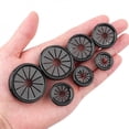 thumbnail image 2 of 10pcs Plastic Plastic Cable Hole Cover PC Computer Desk Round Storage Wire Organizer Port seal rings Furniture Accessories, 2 of 9