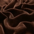 thumbnail image 6 of Mainstays Cozy Sweatshirt Chenille Throw Blanket, Caffeine Brown, 50" x 60", 6 of 8