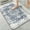Blue and White Ornate Rug, variant on 1pc White Tiger Portrait Bathroom Rug Bathroom Decor and Accessories- Durable,Anti Slip,And Quick Drying,Suitable For Indoor/outdoor Use - Perfect For Bathrooms,Bedrooms,Kitchens