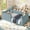 Blue + Twin + Metal + Teddy, variant on ChenyueFurn Full Montessori Floor Bed with Surround Safety Rails,Blue