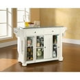 thumbnail image 6 of Crosley Furniture Alexandria Solid Granite Top Kitchen Island in White Finish, 6 of 6