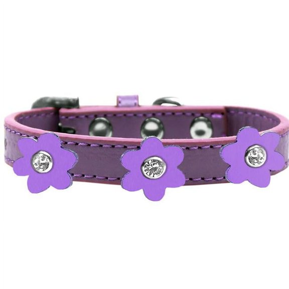 Flower Premium Collar Lavender With Lavender Flowers Size 14