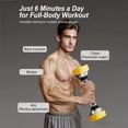 thumbnail image 7 of CEORPER Efficient Vibration Adjustable Weight Dumbbell for Busy Lifestyle Workouts, 7 of 7