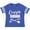 Football Blue and White, variant on Cousin Squad with Arrows Boys or Girls Toddler T-Shirt