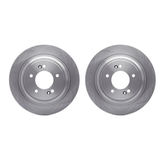 Dynamic Friction Company Rear Brake Rotors 6002-21035