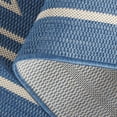 thumbnail image 6 of SAFAVIEH Courtyard Abagail Bordered Indoor/Outdoor Area Rug, Blue/Light Beige, 6'7" x 9'6", 6 of 12