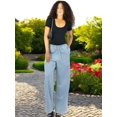 thumbnail image 2 of Player Mujer Texturizada Casual Stretch Blusa Dama Top, 2 of 5