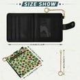 thumbnail image 3 of Qxltty Colorful Clover Ladies Wallet Rfid Slim Thin Compact Credit Card Women Wallet Zipper Coin Pocket and ID Window for Female Gifts, 3 of 8