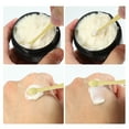 thumbnail image 5 of Unique Bargains 2 Pcs Mini Makeup Cosmetic Spoon Hangable Large Handle Facial Mask Spatula Gold Tone, 5 of 6