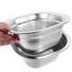 thumbnail image 2 of 1 Set Colander with Basin Fine Mesh Colander Mixing Basin Vegetable Fruit Drain Basket 25cm, 2 of 4