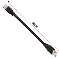 thumbnail image 4 of 2X USB Adapter Cable Firewire IEEE 1394 6 Pin Female to USB 2.0 AM Adapter Cable Plug and Play for Digital Camera,2 x Adapter cable,Black, 4 of 8