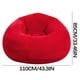 thumbnail image 2 of Inflatable Lazy Sofa Chair, Adult Lounger Couch with Cup Holder, Portable Air Couch for Indoor Outdoor Use, Camping Beach Party Furniture, Inflatable Football Sofa Bed for Living Room, 2 of 3