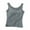 Gray, variant on Wyobmus Womens Tank Tops Trendy Sleeveless Cropped Cami Vest Button Down Scoop Neck Strappy Henley Shirt Pink