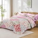 thumbnail image 2 of Set de colcha Pamnest Patchwork tamaño queen size rosa floral, 3 unidades, 2 of 9