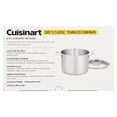 thumbnail image 6 of Cuisinart Chef's Classic 6 qt Induction Compatible Stainless Steel Stockpots with Lid, 6 of 9