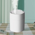 thumbnail image 4 of Humidificador de aire para el hogar, mini humidificador para coche, oficina en casa (blanco) Libre de BPA, 4 of 9